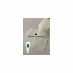 Rosemary Scalp Scaling Trial Kit - Gift set - Mini Wooden Hair Brush - [Shampoo 3.38 fl. oz. / Root Enhancer 1.01 fl. oz