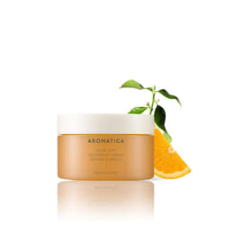 AROMATICA Glow Vita Goodnight Cream Orange & Neroli 3.1fl oz/90g - Night Cream Moisturizer For Face & Neck | Anti Aging Wrinkle Cream with Vitamin C