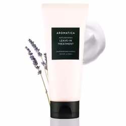 AROMATICA REPLENISHING LEAVE-IN TREATMENT LAVENDER & PATCHOULI 5.0fl oz/150ml - Silicone-Free Leave In Conditioner for Damage ...