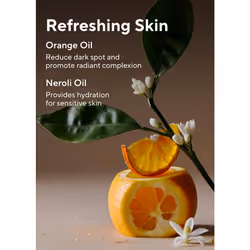 AROMATICA Glow Vita Trial Kit - Travel Size Skin Care Set [Vitamin C Serum 0.5 fl.oz  Facial Scrub 0.5 fl.oz  Goodnight Cream with Retinol 1oz] - Trav