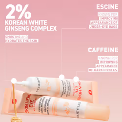 Erborian Skin Hero Eye Cream- Peach Tinted Under Eye Cream Perfector for Dark Circles, Puffiness, Wrinkles & Fine Lines - Hydrating Korean Skin Care w - Additional view 4