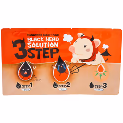 Elizavecca, Milky Piggy 3 Step Black Head Solution, 6 g