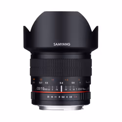 Samyang 10mm F2.8 ED AS NCS CS Pentax K SLR Super wide lens Black