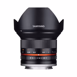 Samyang 12mm F2.0 NCS CS, Wide lens, 12/10, Sony E