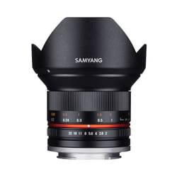 Samyang 12mm F2.0 NCS CS SLR Wide lens Black