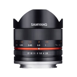 Samyang 8mm F2.8 UMC Fish-eye II SLR Black