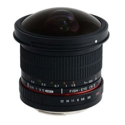 Samyang 8mm f/3.5 Asph IF MC Fisheye CSII DH SLR Wide fish-eye lens Black