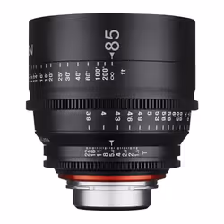 The XEEN by Samyang 85mm T1.5 Lens is built specifically for use as a cinema lens with the benefit of an image circle that co ...