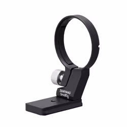 SAMYANG tripod clamp for Sony E-mount, tripod mounting ring for Samyang AF & MF lenses, quick-release plate with Arca-Swiss f ...