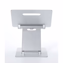 POUT Eyes3 Lift - Aluminium telescopic laptop stand, silver and blue - Additional view 3