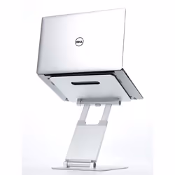 POUT Eyes3 Lift - Aluminium telescopic laptop stand, silver and blue - Additional view 5