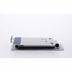 POUT Eyes3 Lift - Aluminium telescopic laptop stand, silver and blue - Additional view 8