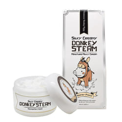 Elizavecca Silky Creamy Donkey Steam Moisture Milky Cream  3.4 Ounce