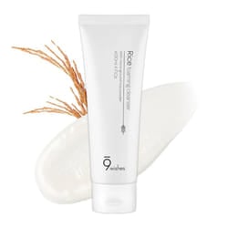 9 wishes Rice Foaming Cleanser (5.07 Fl. Oz.) - Gentle Facial Cleanser for Sebum Control and Blackhead Removal with Rice Water and Plant-Based Ingredi