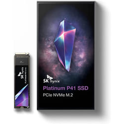 SK hynix Platinum P41 2TB PCIe NVMe Gen4 M.2 2280 Internal SSD l Up to 7,000MB/S l Compact M.2 SSD Form Factor SK hynix SSD - Internal Solid ..