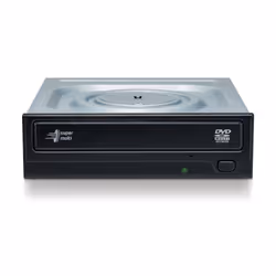 Hitachi-LG Super Multi DVD-Writer, Black, Tray, Desktop, DVD±RW, Serial ATA, 60000 h