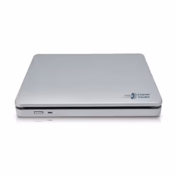 Hitachi-LG Slim Portable DVD-Writer, Silver, Slot, Desktop/Laptop, DVD±RW, USB 2.0, 60000 h