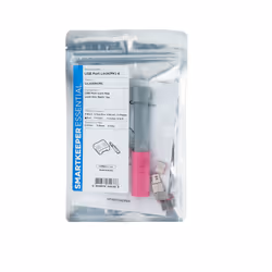 Smartkeeper UL03PKPK, Port blocker + key, USB Type-A, Pink, 1 pc(s), Polybag, 130 mm
