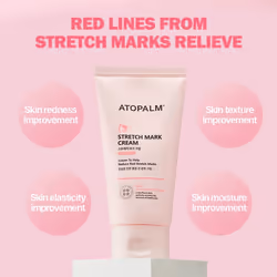 ATOPALM Maternity Care Stretch Mark Cream  150ml 5 Fl Oz  Canola Oil Postpartum Skin Care| Pregnancy Red Lines Relief | Skin Swelling Elasticity Impro