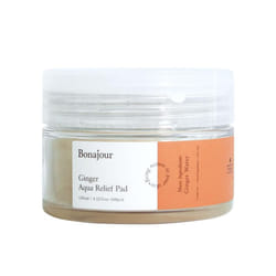[BONAJOUR] Ginger Aqua Relief Toner Pad for Sensitive Skin  Gentle Exfoliation and Soothing