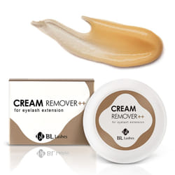 BL Lashes Eyelash Extension Remover  Dissolves Powerful Lash Extensions within 2-3 min  Fast Lash Extension Glue Remover  Low Irritation Cream Remover