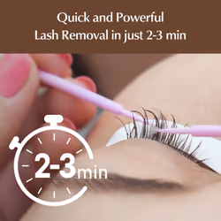 BL Lashes Eyelash Extension Remover  Dissolves Powerful Lash Extensions within 2-3 min  Fast Lash Extension Glue Remover  Low Irritation Cream Remover