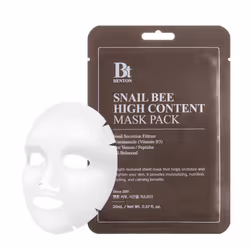 BENTON Snail Bee High Content Mask Pack (20g / 10 Sheets) - Snail Mucin Face Mask With Bee Venom | Korean Skin Care Face Mask ...