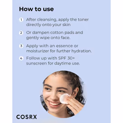 COSRX AHA/BHA Treatment Toner  Facial Exfoliating Spray for Whiteheads  Pores  and Uneven Skin  9.46 fl.oz/ 280ml  Not Tested on Animals  No Parabens