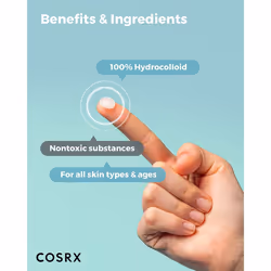 COSRX Master Patch Original Fit 24 Patches | A.D.F Hydrocolloid Dressing | Quick & Easy Treatment - Additional view 5