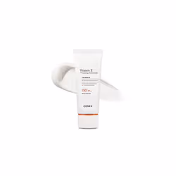 cOSRX Vitamin E SPF 50+ Daily Sunscreen, Reef Safe, No Whitecast, OTc Vitalizing Sunscreen, Strong Protection