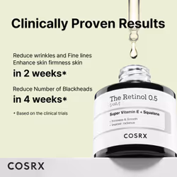 COSRX Retinol 0.5 Oil  Anti-aging Serum with 0.5% Retinoid Treatment f