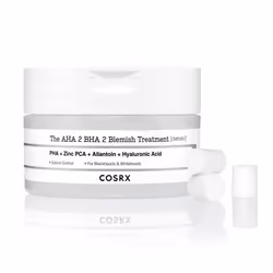 AHA 2% BHA 2% Blemish Treatment Serum, 60+ Pure Cotton Balls, Quick & Easy Daily Spot Treatment, Blackheads & Whiteheads, Seb ...