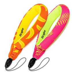 Ringke Waterproof Float Strap 2 Pack  Underwater Floating Strap  Wristband  Hand Grip  Lanyard Compatible with Camera  Phone  Key and Sunglasses Palm