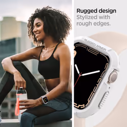 Spigen Rugged Armor Protector Designed for Apple Watch Case Series 9/8