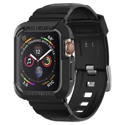 Spigen 062CS25324 Smart Wearable Accessories Case Black Thermoplastic polyurethane (TPU)
