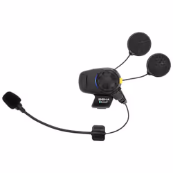 Sena SMH5-FM Bluetooth Communication System Single Pack, black for Men