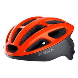 Sena R1 Smart Cycling Helmet (Electric Tangerine, L)