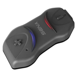 Sena 10R 02 Low Profile Bluetooth Intercommunication System Black With Handlebar Remote