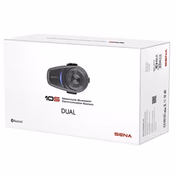 Sena 10S-02D motorcycle intercom 4 channels 1600 m Black