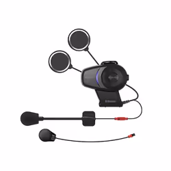Sena 10S-02D motorcycle intercom 4 channels 1600 m Black
