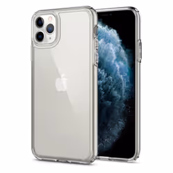 Spigen Ultra Hybrid, Cover, Apple, iPhone 11 Pro Max, Transparent