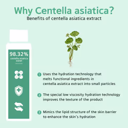 Mamonde Centella Asiatica Face Vegan Toner for Troubled  Irritated Skin  Smooth Exfoliation with Natural BHA  8.45 Fl Oz.