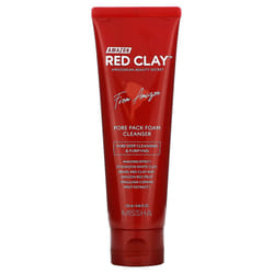 Missha, Amazon Red Clay, Pore Pack Foam Cleanser, 4.05 fl oz (120 ml)