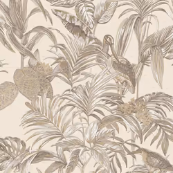 DUTCH WALLCOVERINGS Wallpaper Cream Home Decorative Paper Wall Sheet Covering