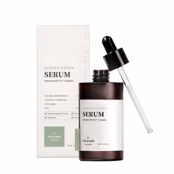 VILLAGE11FACTORY Active Clean Serum - AHA BHA Mild exfoliation for acne and excess oil(1.69 fl oz/50ml)