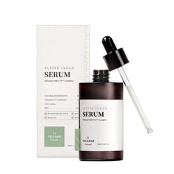 VILLAGE11FACTORY Active Clean Serum - AHA  BHA  Mild exfoliation  for acne and excess oil(1.69 fl oz/50ml)