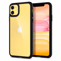 Spigen Ultra Hybrid, Cover, Apple, iPhone 11, Black