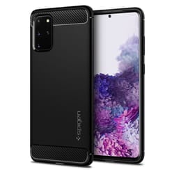 Spigen Rugged Armor mobile phone case 17 cm (6.7") Cover Black
