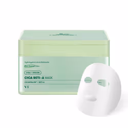 VT COSMETICS CICA Reti-A Mask Sheet 30 Pcs Retinol Complex for Daily Care 12.34Oz(350g)