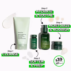 innisfree Hydration Heroes with Green Tea, Routine Kit with Korean Ski